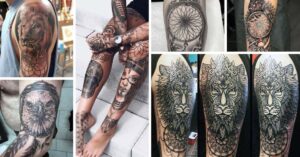 Dream Catcher Sleeve Tattoo