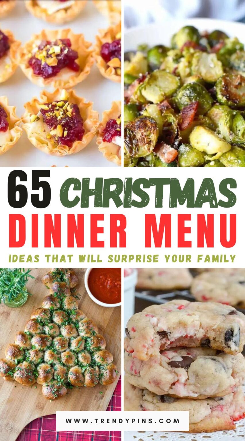65 Favorite Christmas Dinner Menu Ideas