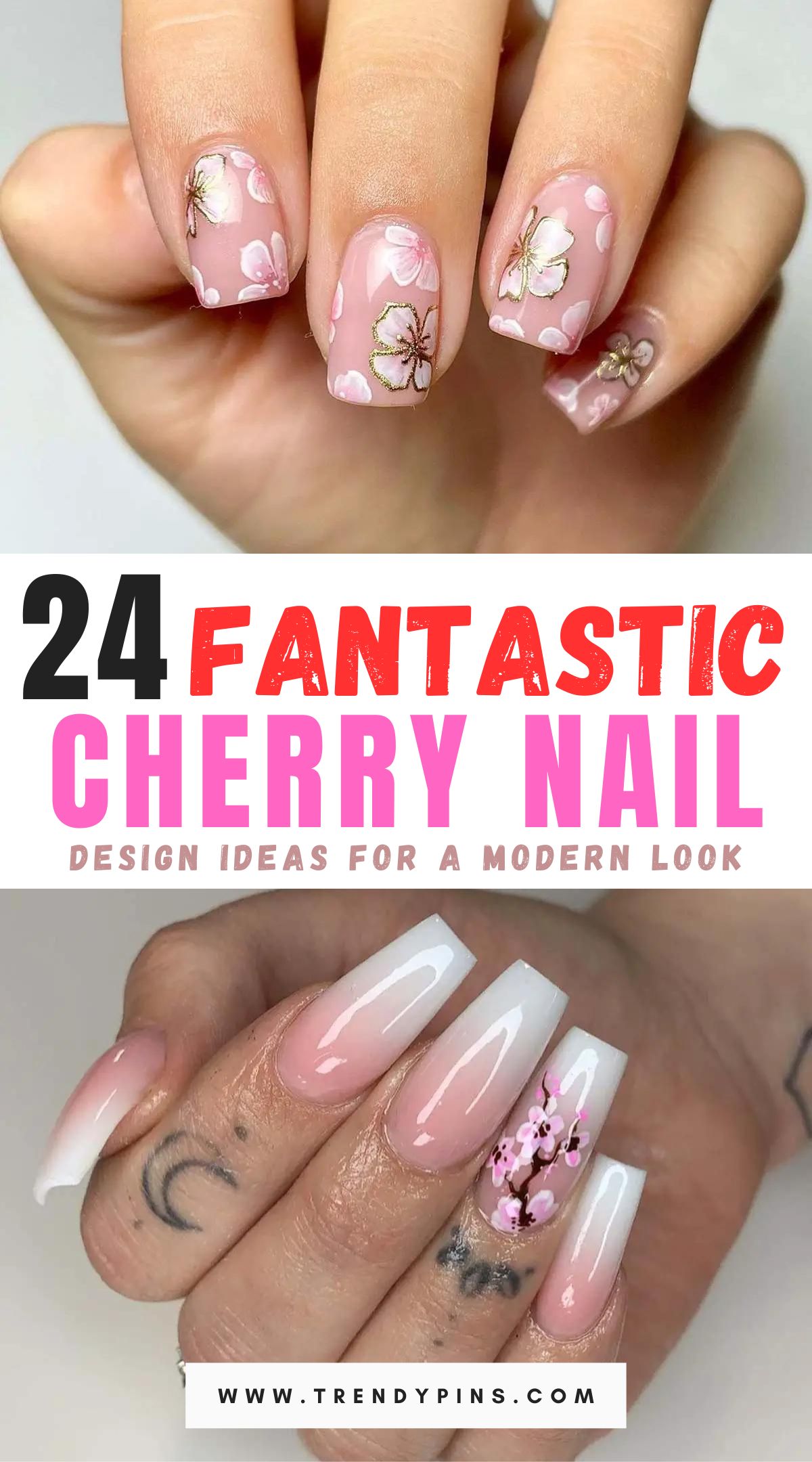 Best Cherry Blossom Nail Designs And Ideas