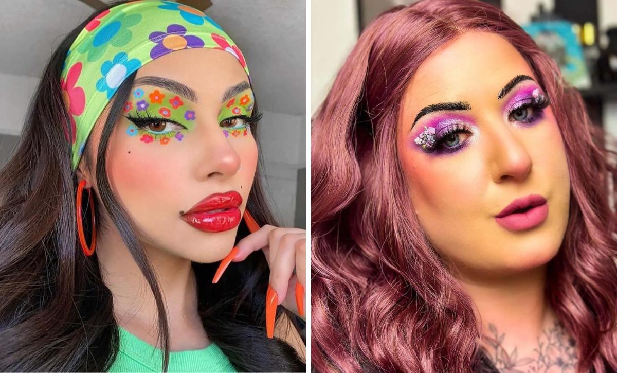 Floral Inspired Spring Makeup Looks