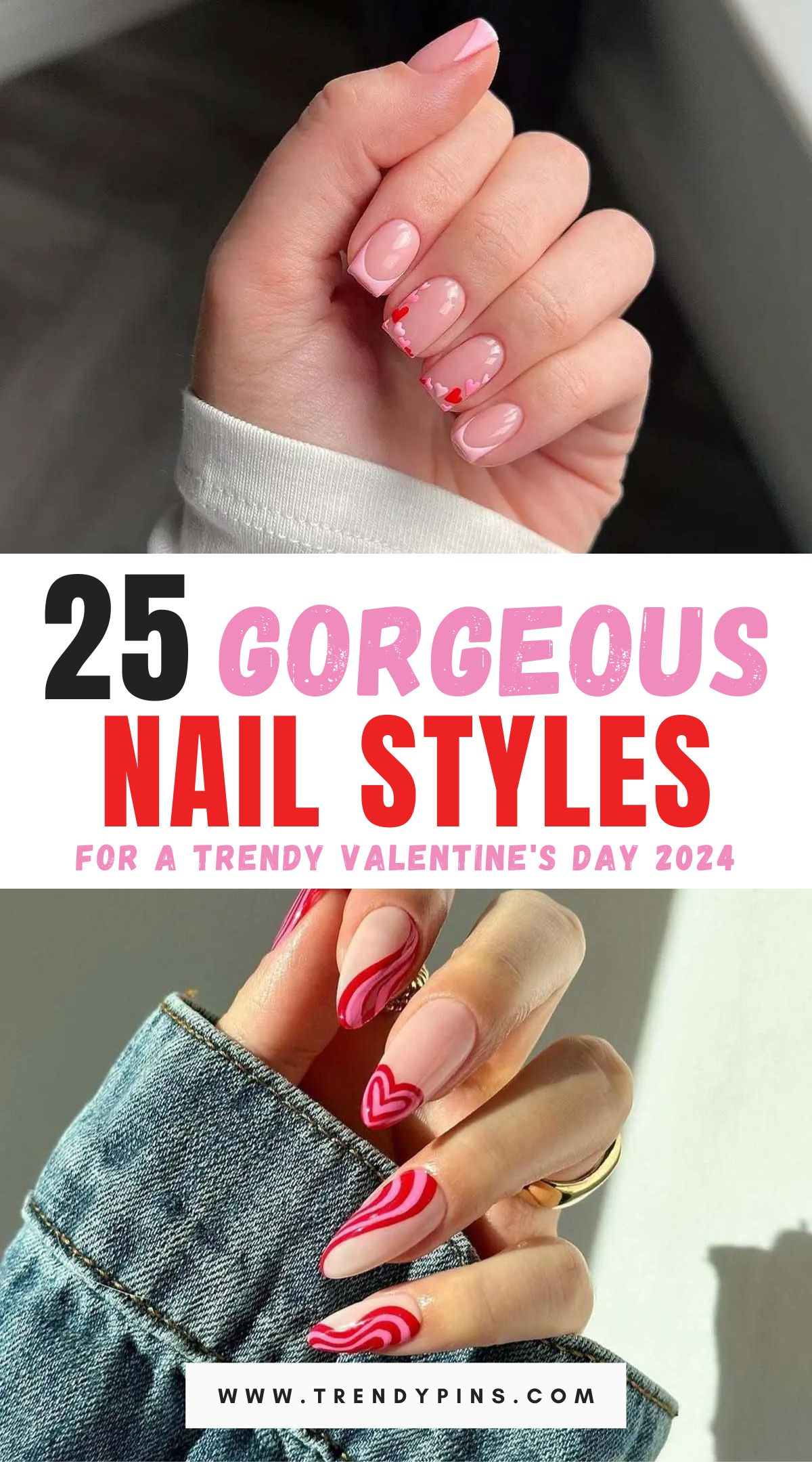 Gorgeous Nail Styles Valentines Day