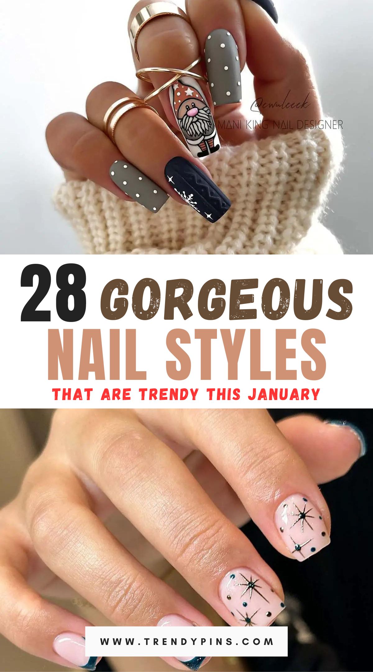 January Nail Designs Ideas