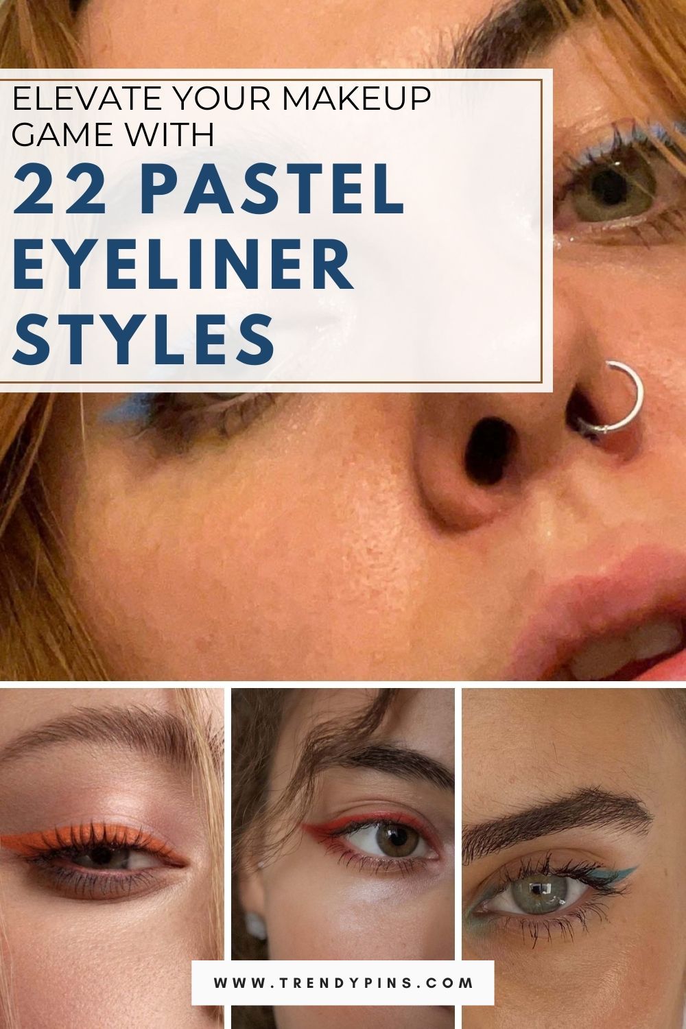 Pastel Eyeliner Styles And Ideas 2