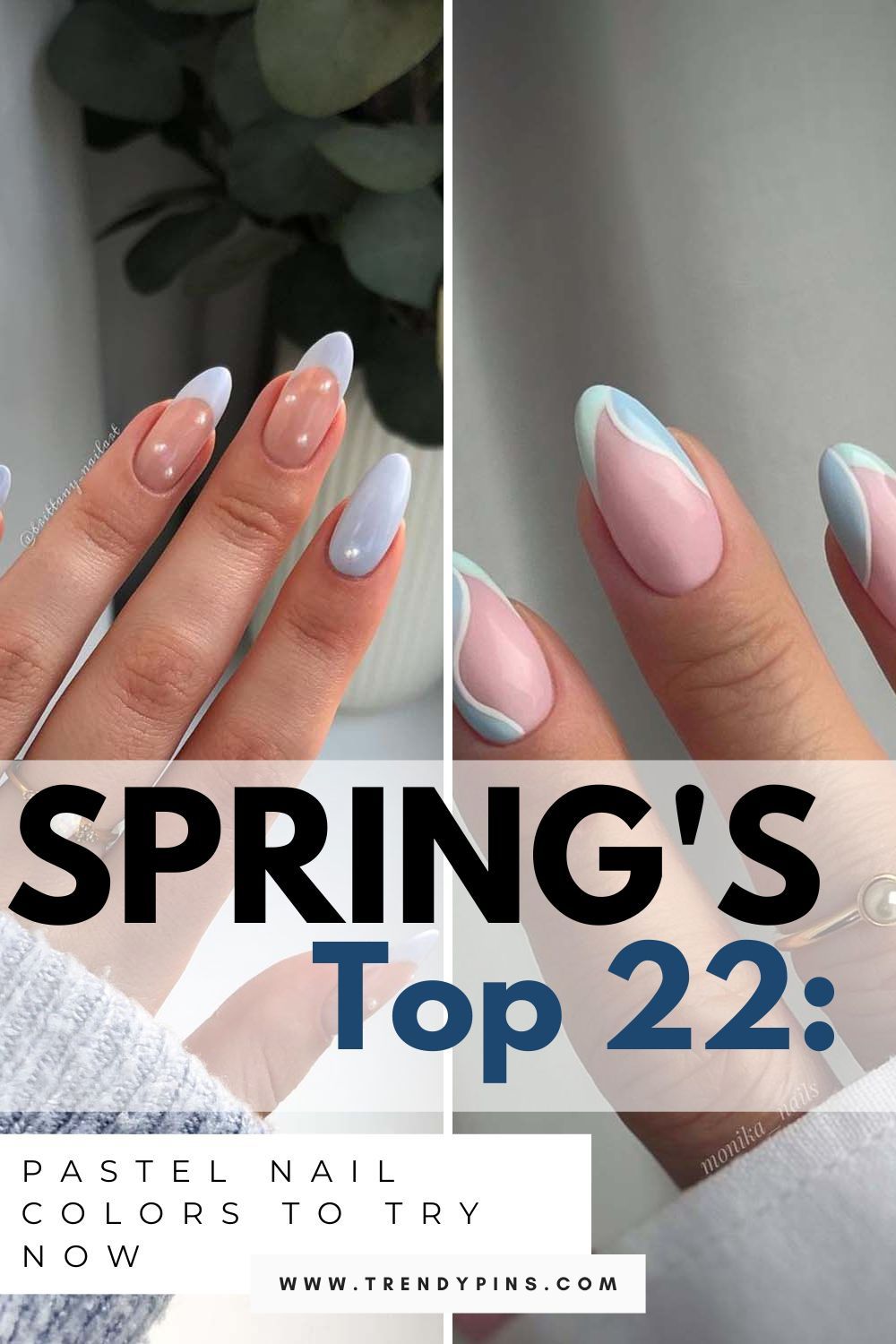 Pastel Nail Colors For Spring 4