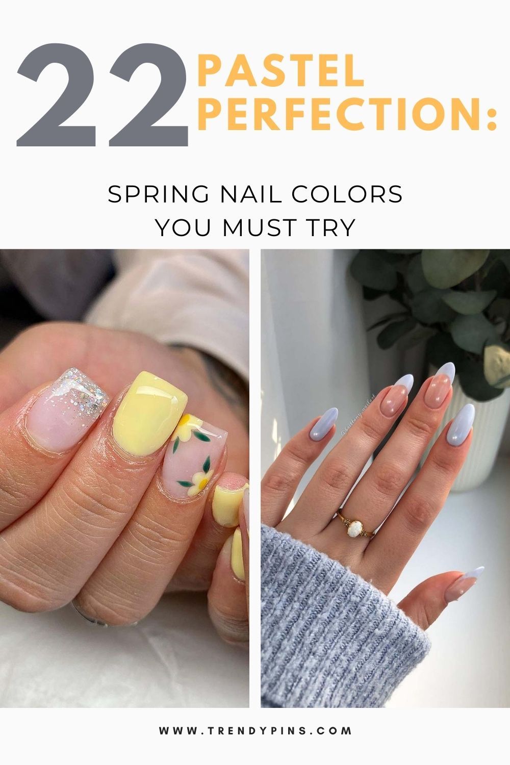 Pastel Nail Colors For Spring 5