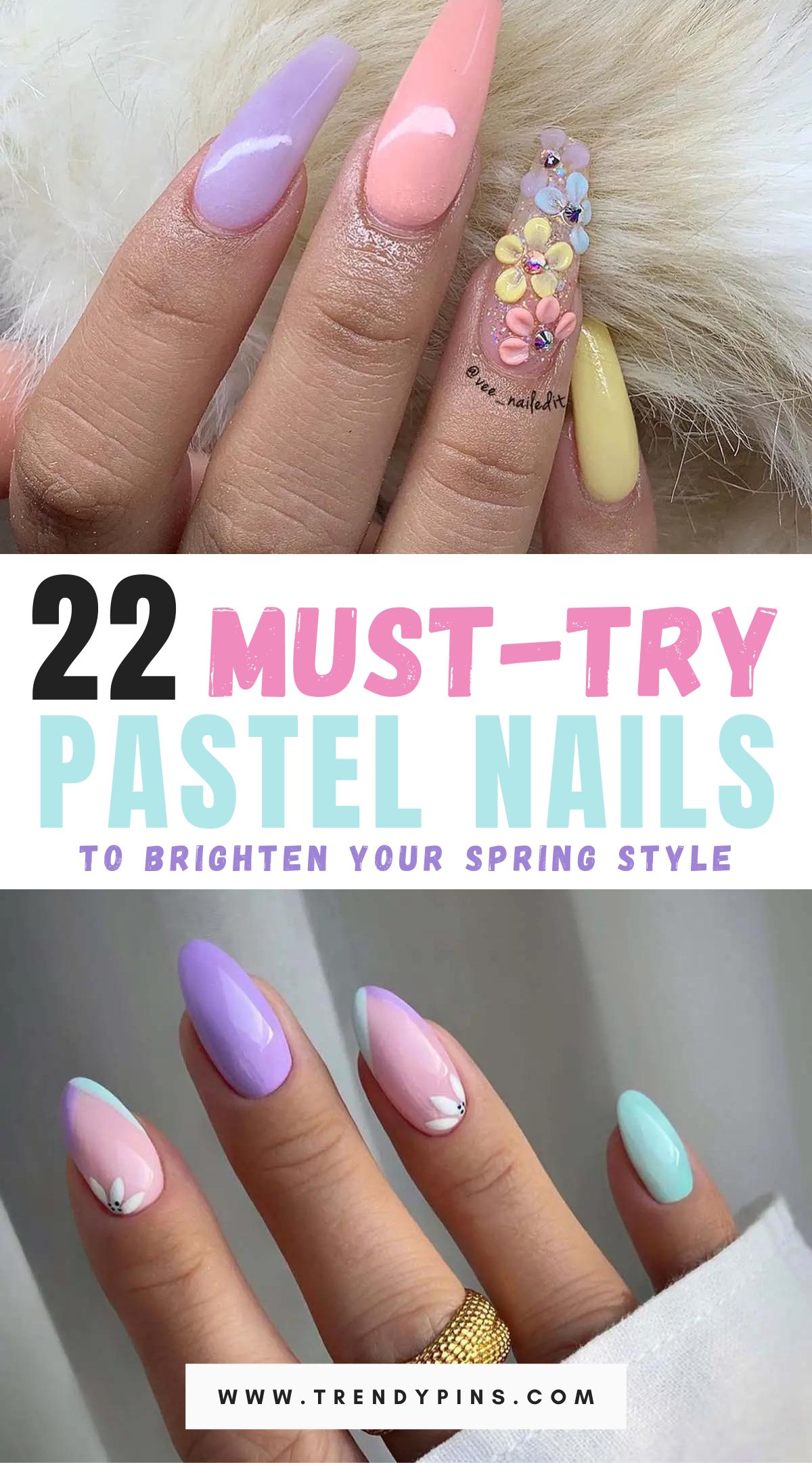 Pastel Nails Colors