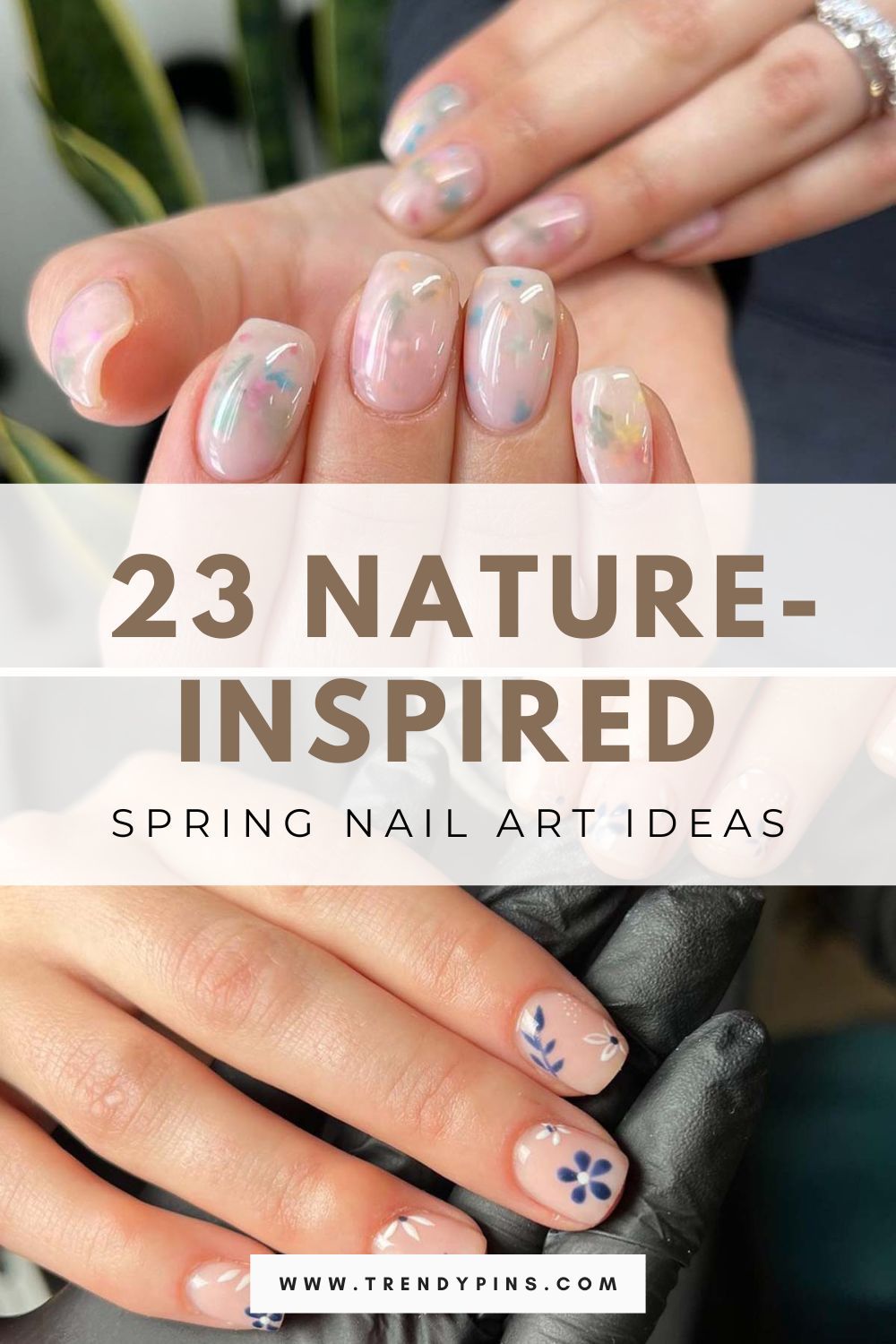 Spring Nail Art Nature 1