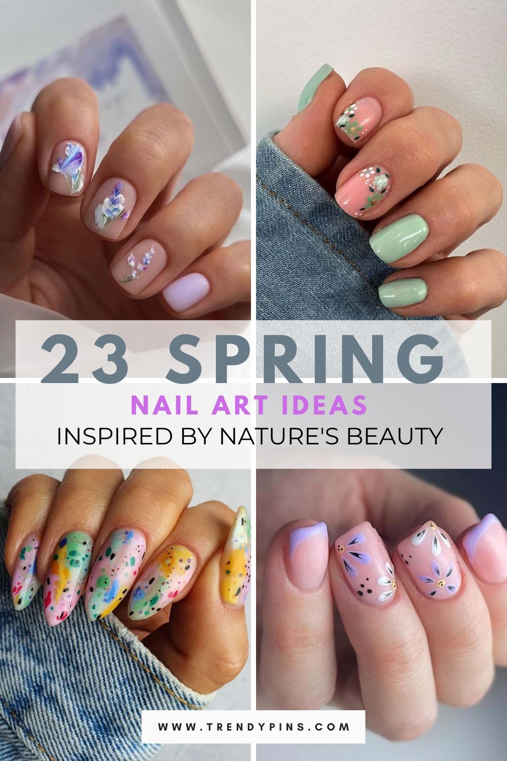 Spring Nail Art Nature 4