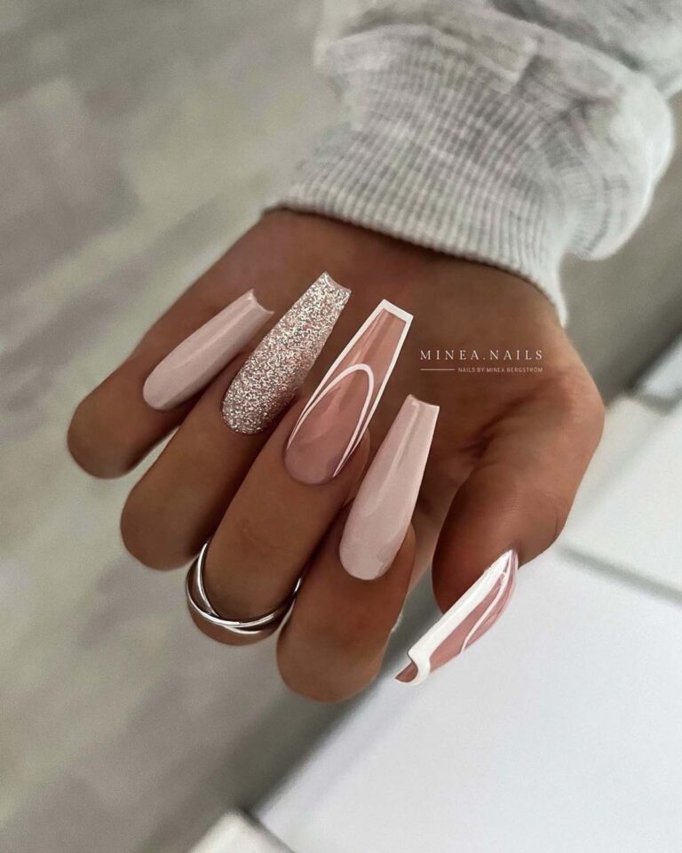 23 Coffin Nail Designs to Rock Your Summer with Vibrant Colors