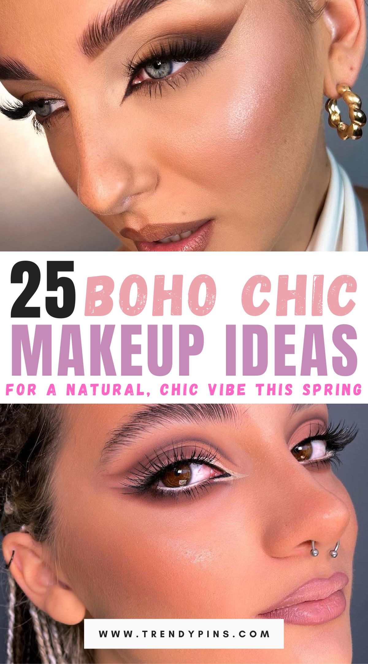Best Boho Chic Spring Makeup Looks