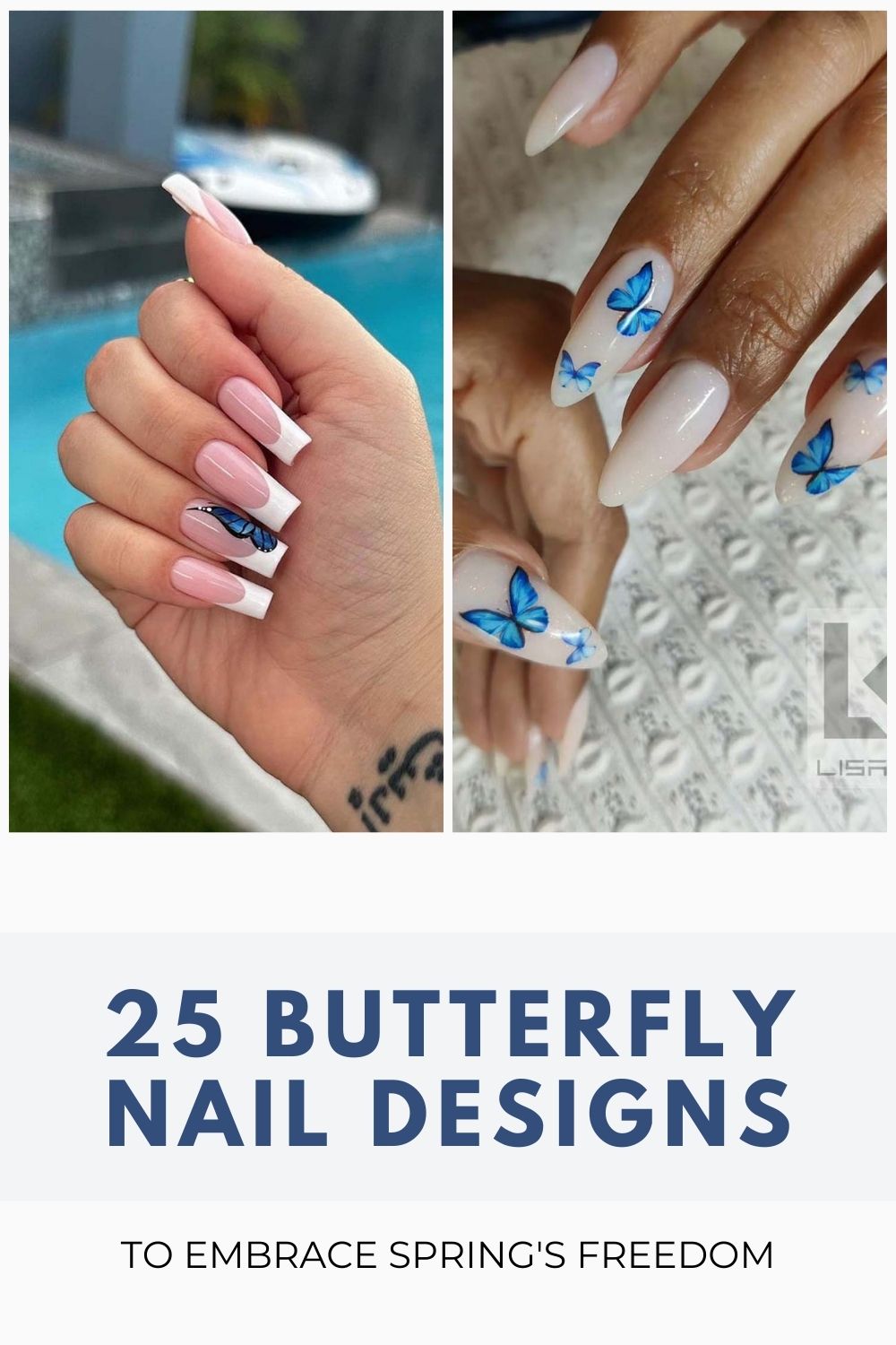 Butterfly Spring Nail Designs 5