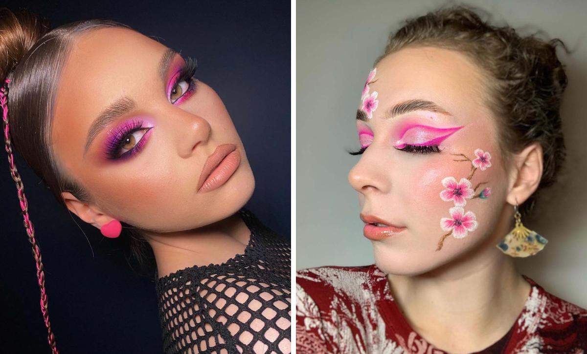 Cherry Blossom Makeup Looks