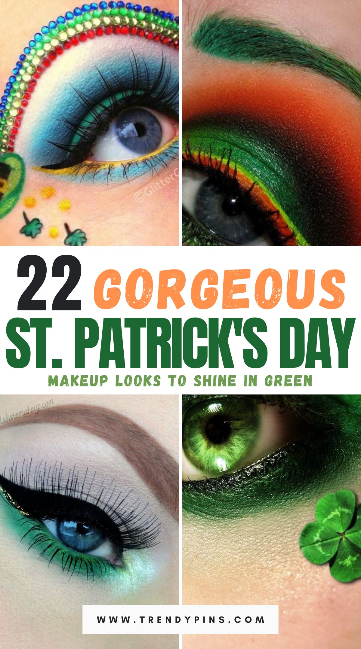 Shine in green with these 22 gorgeous St. Patrick's Day makeup looks. From subtle hints to bold statements, explore captivating beauty ideas that embrace the spirit of the holiday, ensuring you stand out with festive flair.