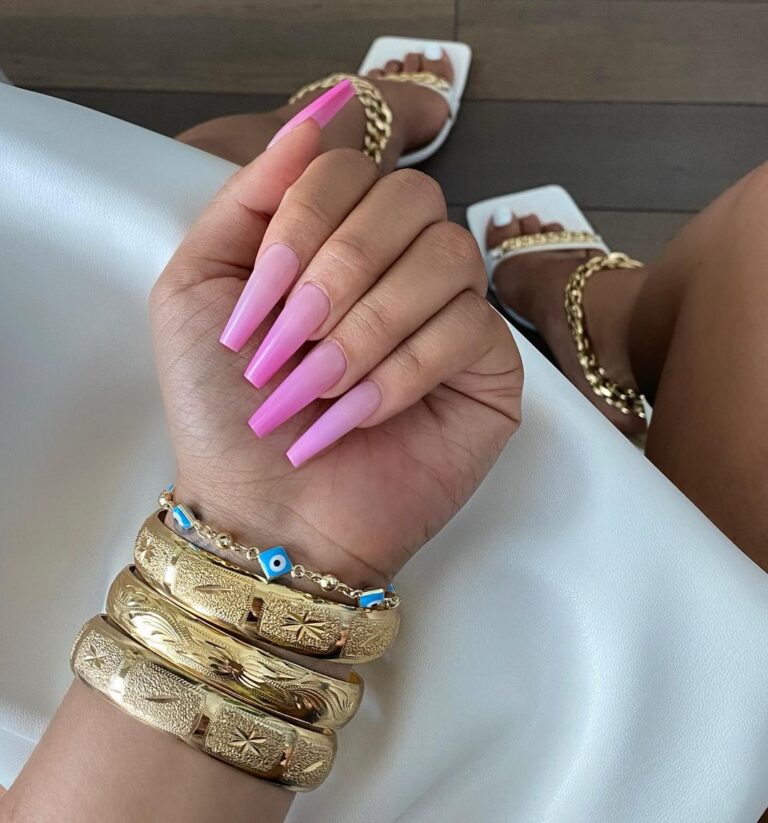 25 Stunning Summer Acrylic Coffin Nail Ideas to Try Now