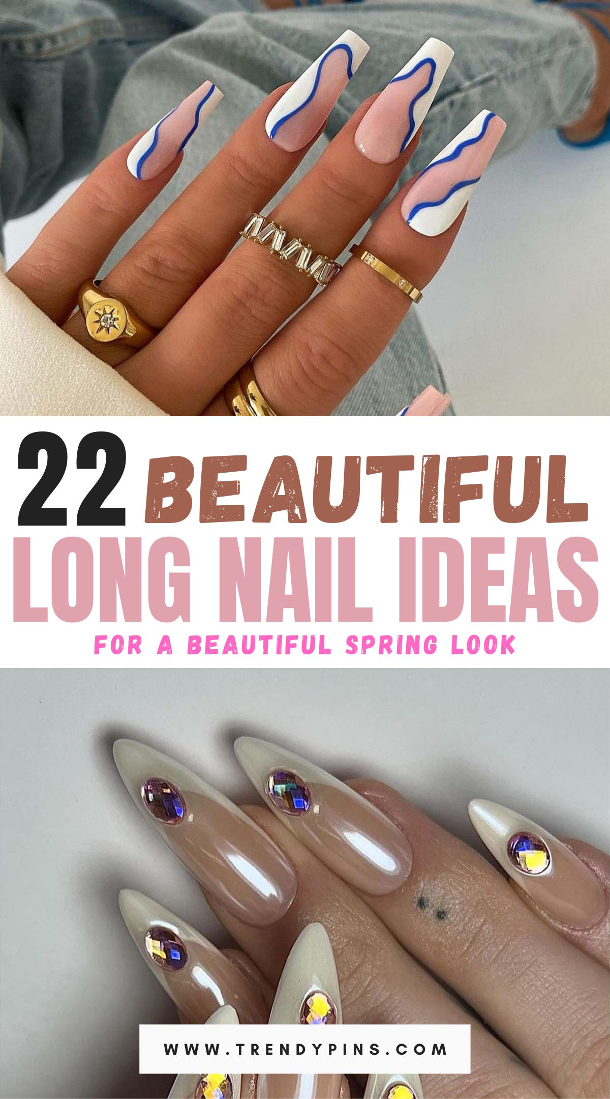 Best Spring Long Nail Ideas And Designs