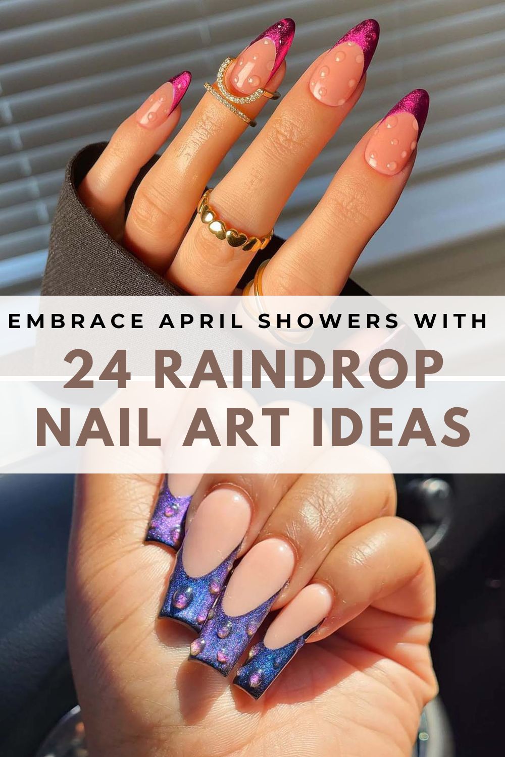 Raindrop April Nail Ideas 4