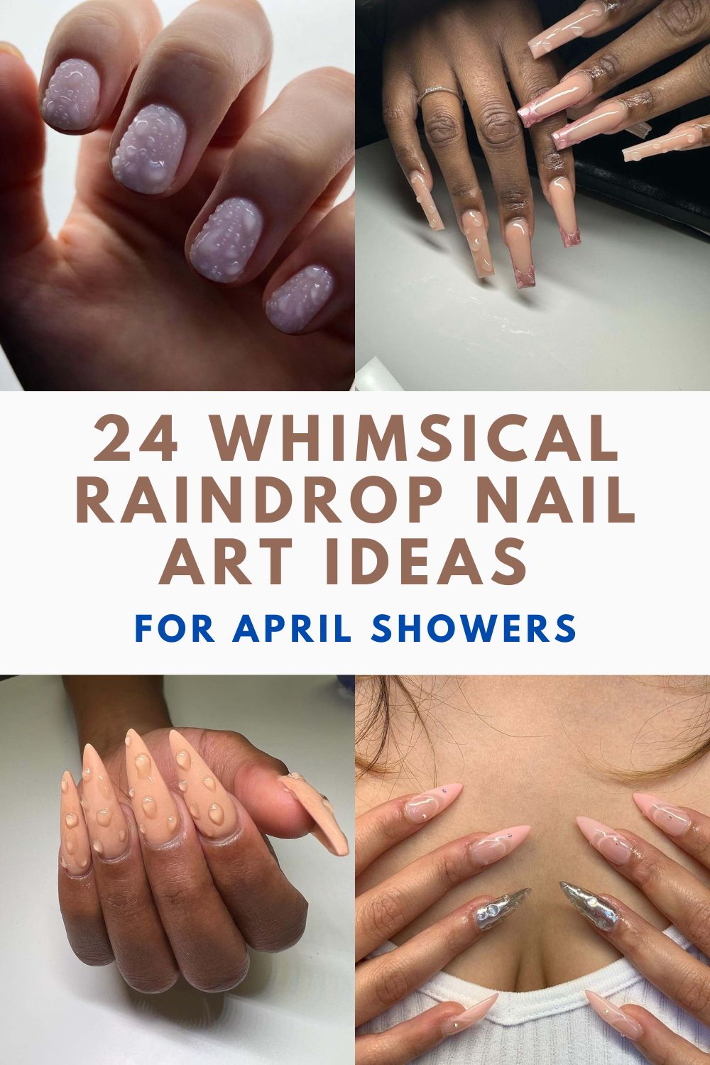 Raindrop April Nail Ideas 5