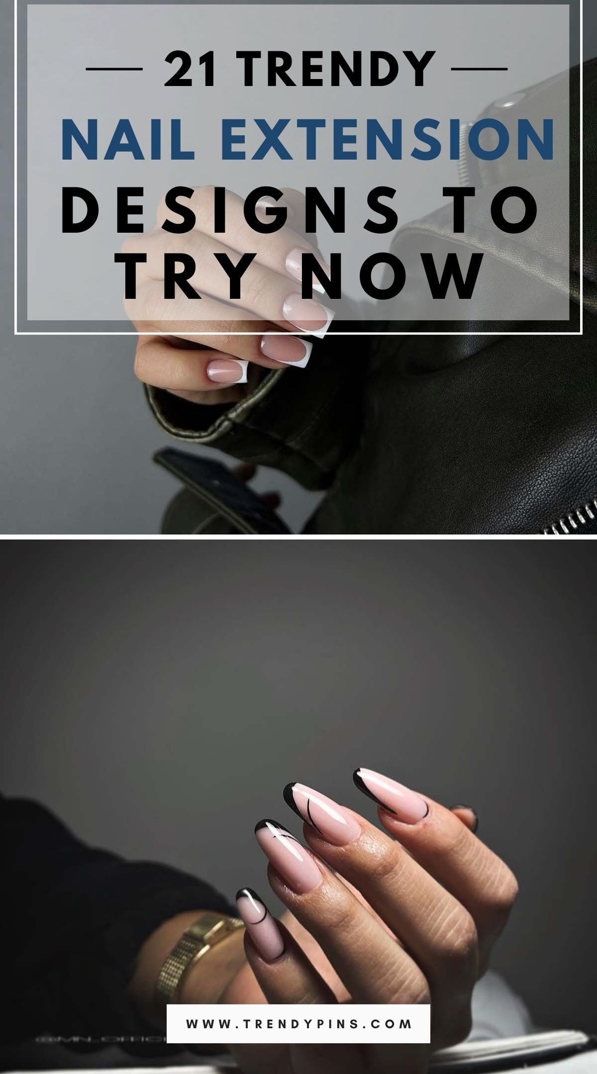21 Nail Extension Designs A Perfect Blend of Aesthetic Charm and