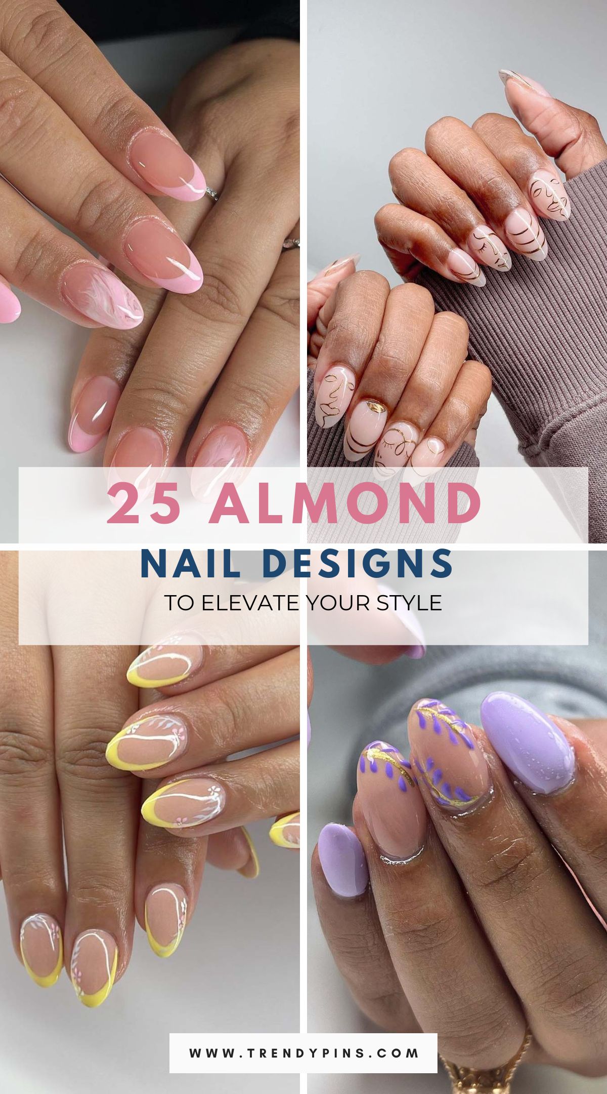 Short Almond Nail Designs 3