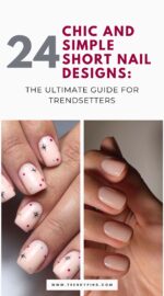 Simple short nail designs