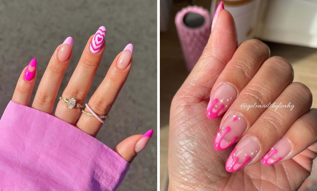 Barbie Nail Ideas