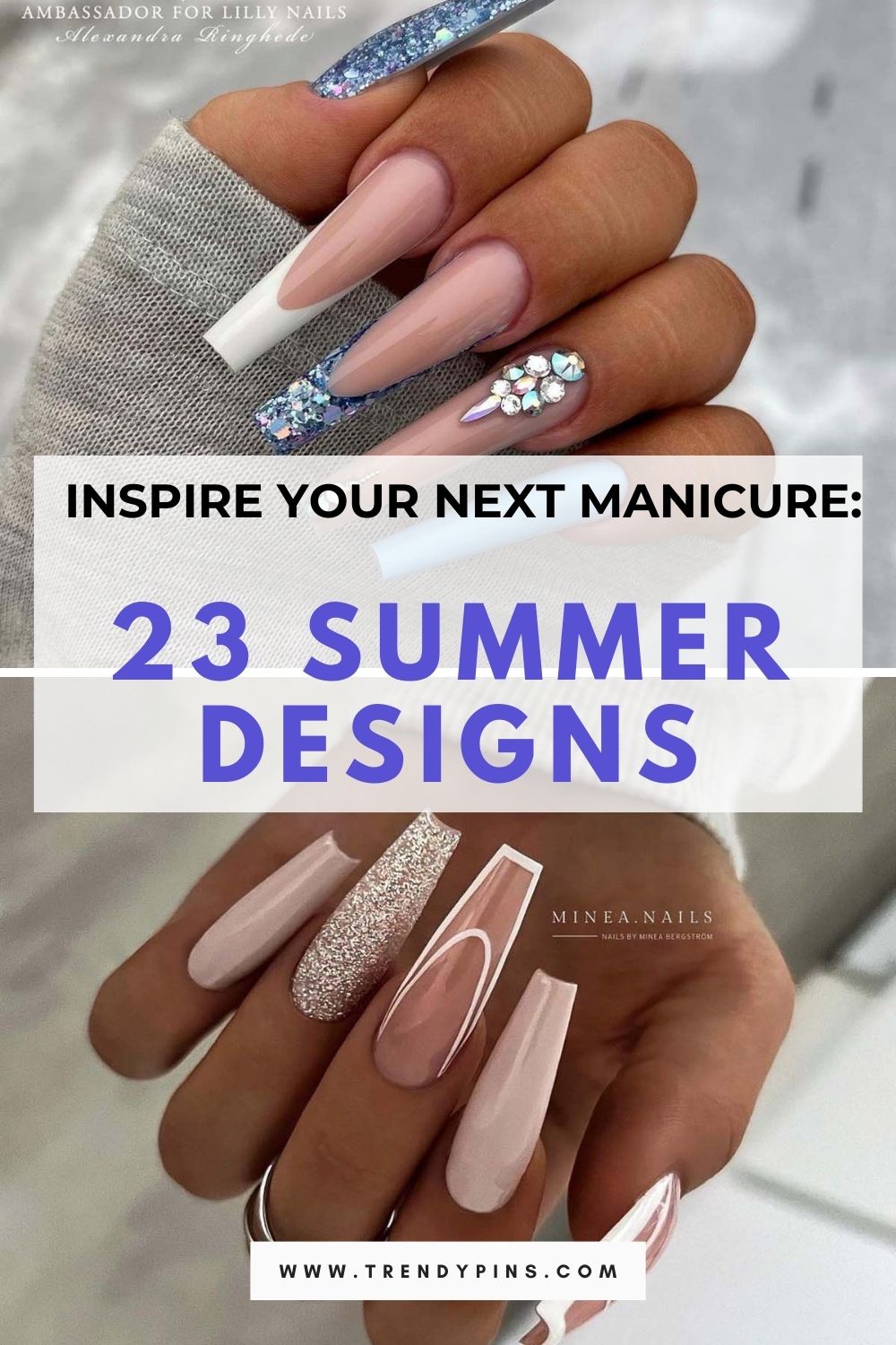 23 Gorgeous Coffin Nail Designs to Rock Your Summer with Vibrant Colors