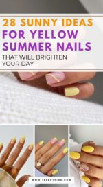 Sunny Yellow Nails 5