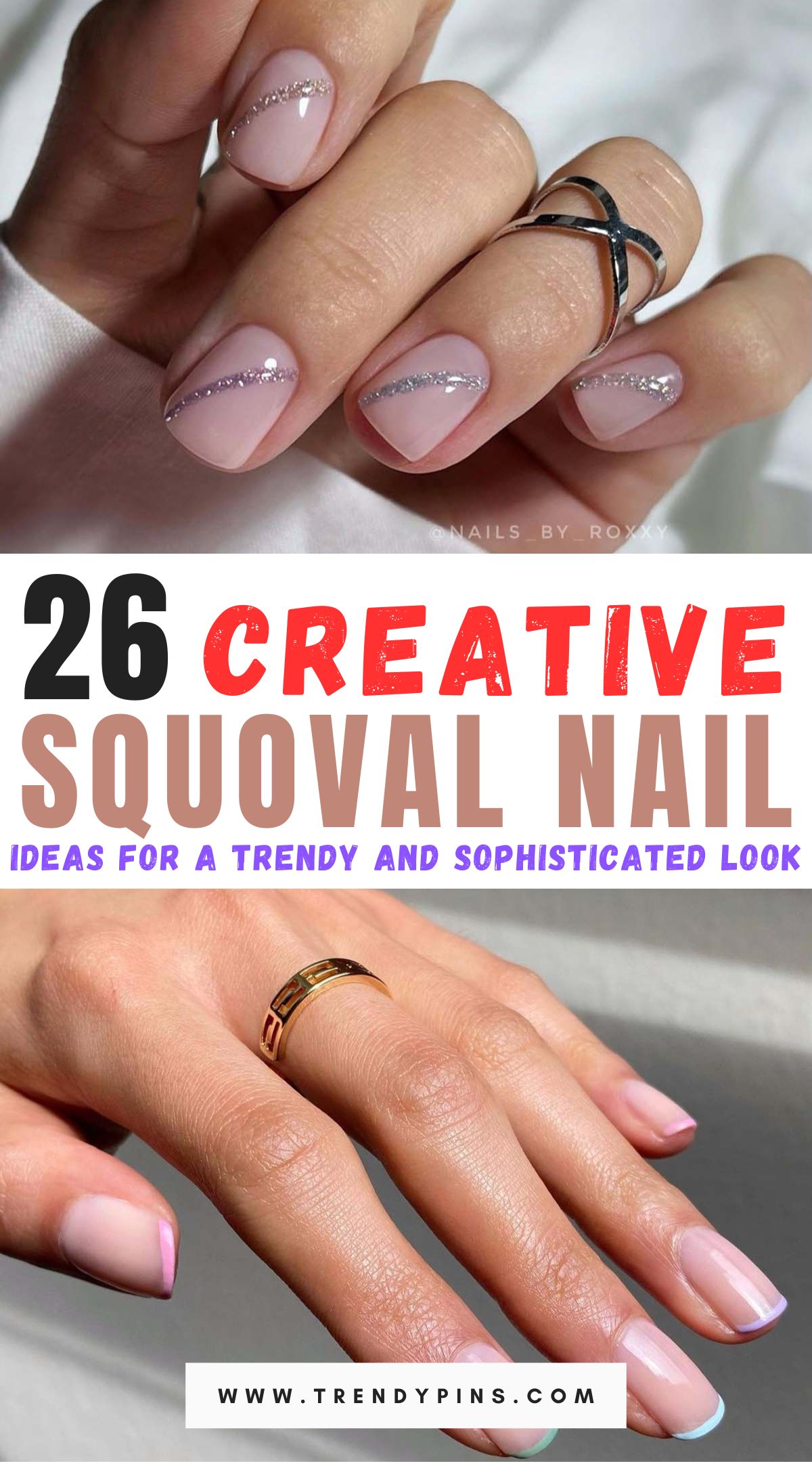 26 Fantastic Squoval Nails Designs You Need to Try Right Now