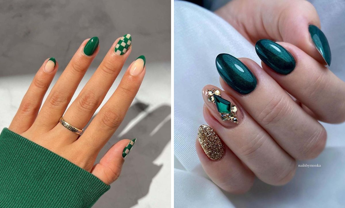 Green Nail Designs
