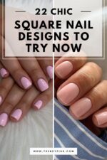 Square Nail Designs 1