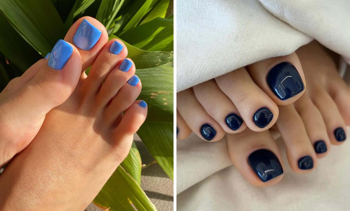 Toe Nail Color Designs