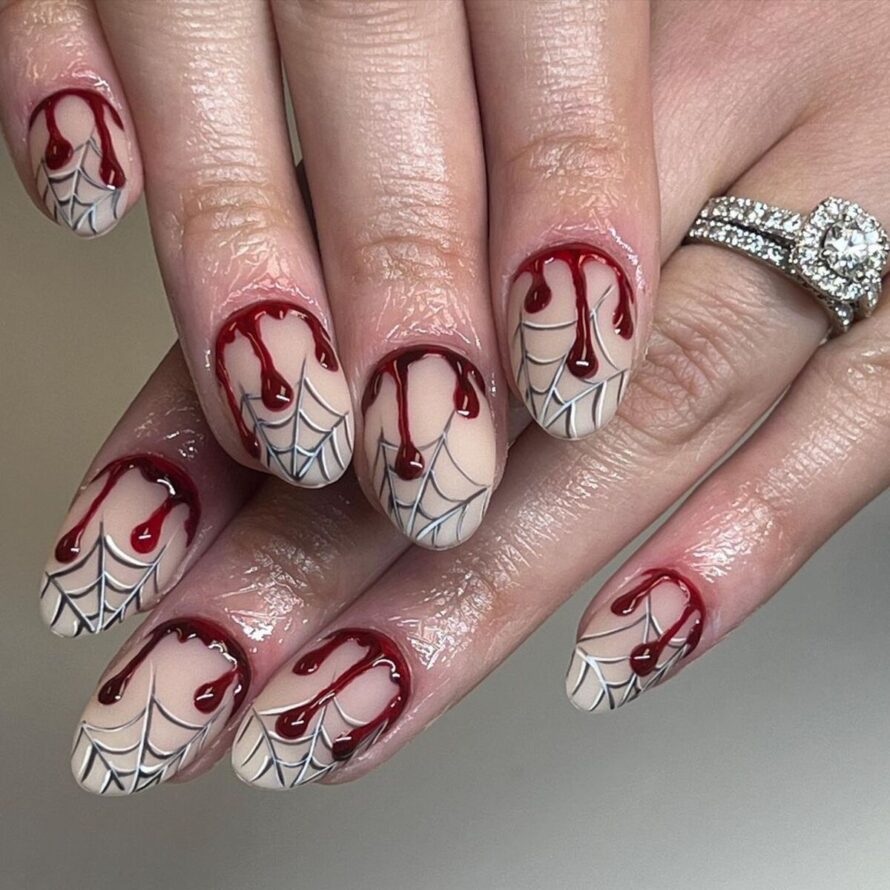 30 Creepy Halloween Nail Designs You Need to Try This October