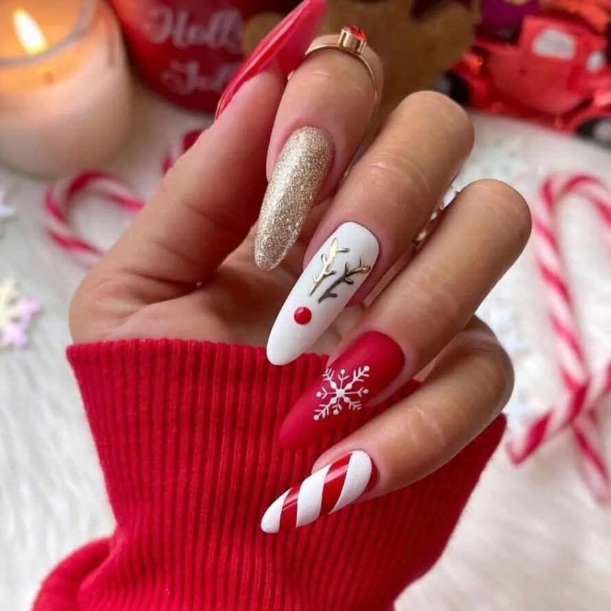 25 Inspiring Christmas Nail Ideas to Spark Your Creativity