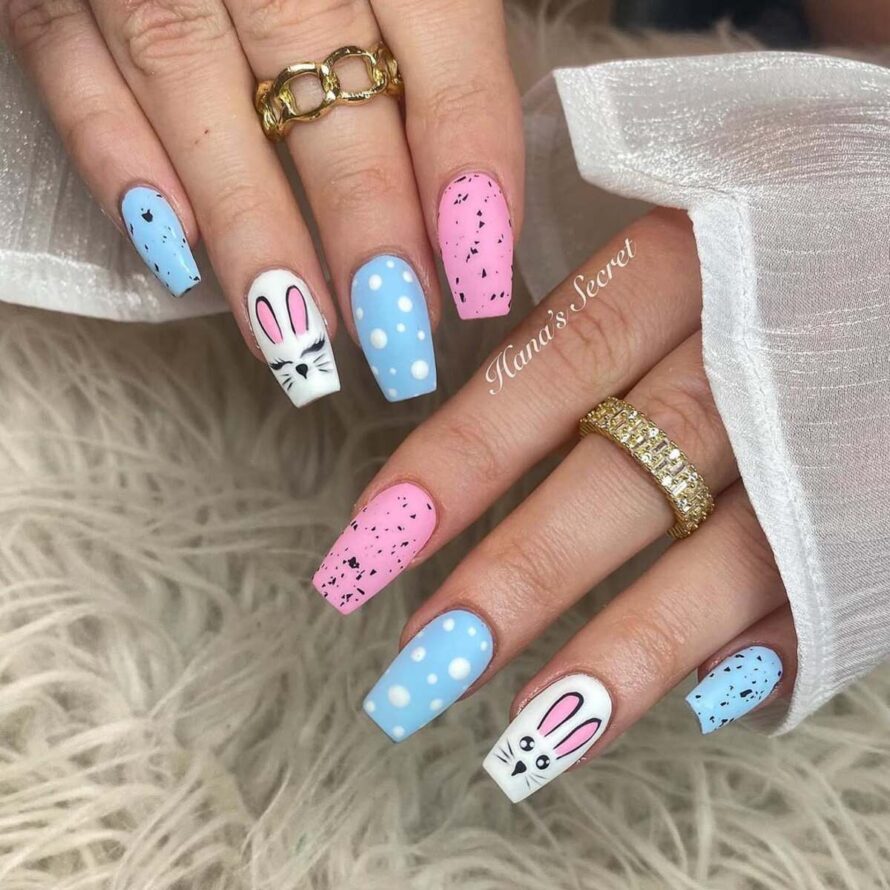 25 Easter Bunny Nail Art Ideas for a Playful Spring Manicure