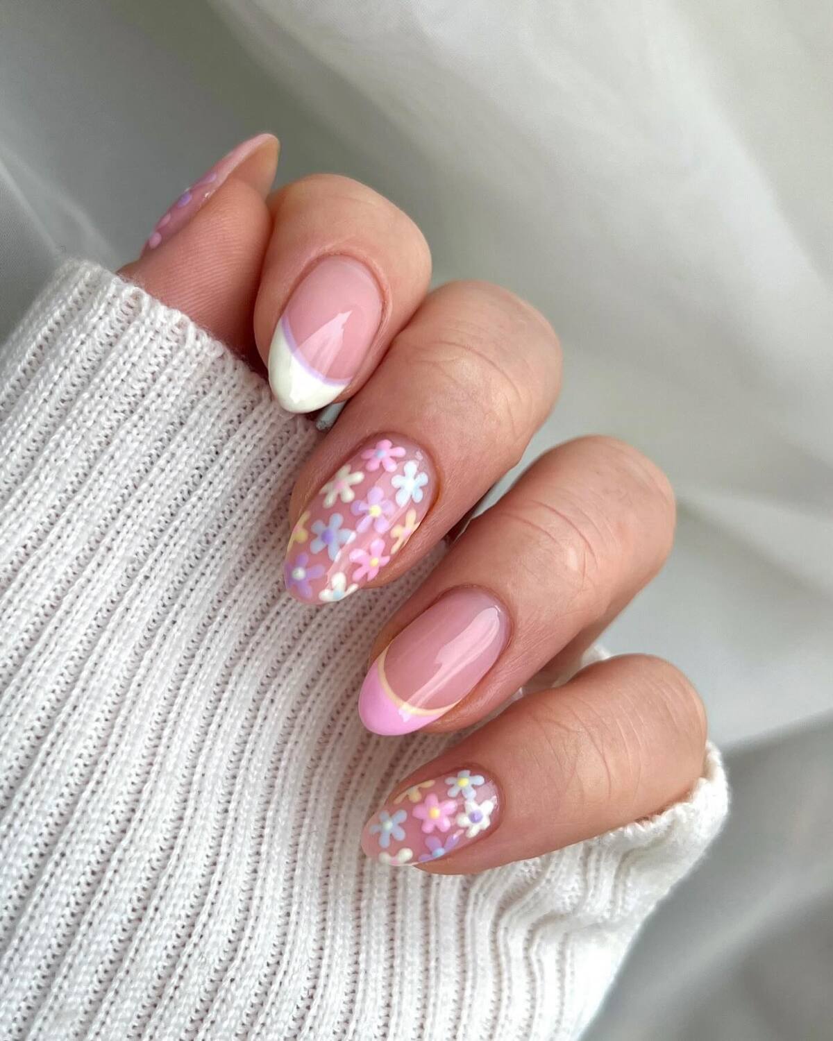 11. Pastel Garden with French Accents