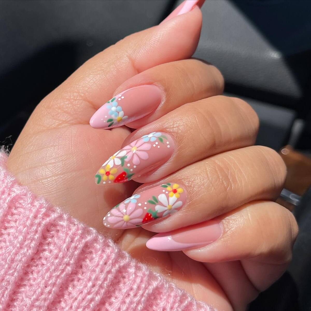 7. Whimsical Garden with Vibrant Florals