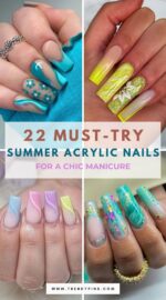 22 Stunning Acrylic Nail Designs To Rock This Summer 4