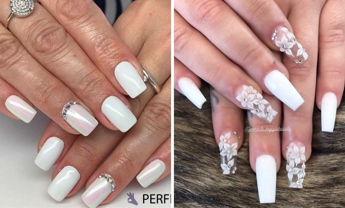 24 Stunning White Summer Nail Trends To Try Now! ..