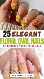 25 Gorgeous Oval Nails With Floral Accents Perfect For Spring 2025 2