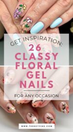 26 Floral Gel Nails For Early Mothers Day Chic And Simple 5