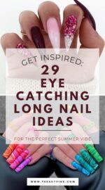 29 Stunning Long Summer Nail Ideas To Elevate Your Style 5
