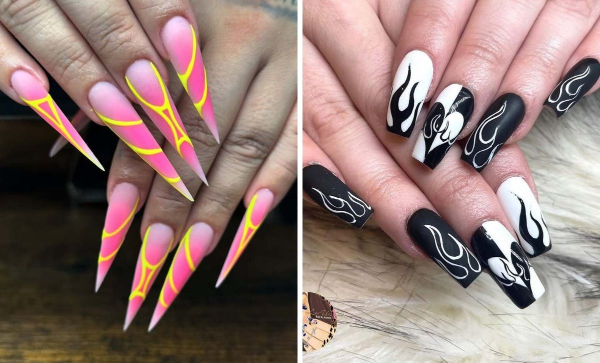 31 Stunning Acrylic Nail Designs Embrace Elegance And Edginess With The Trendy Pins Guide