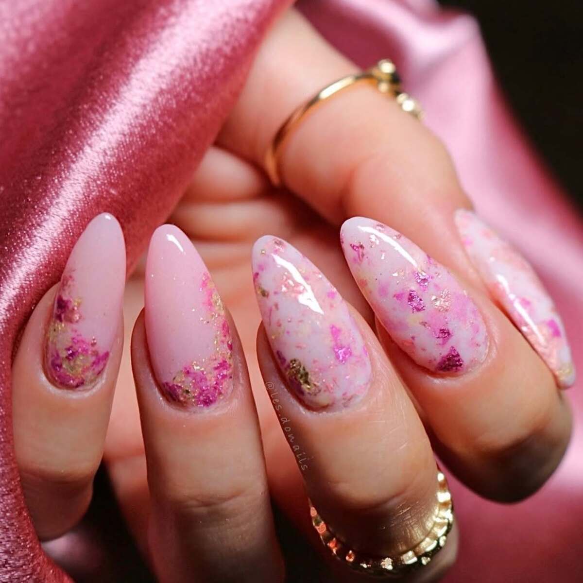 4. Romantic Pink and Gold Dream