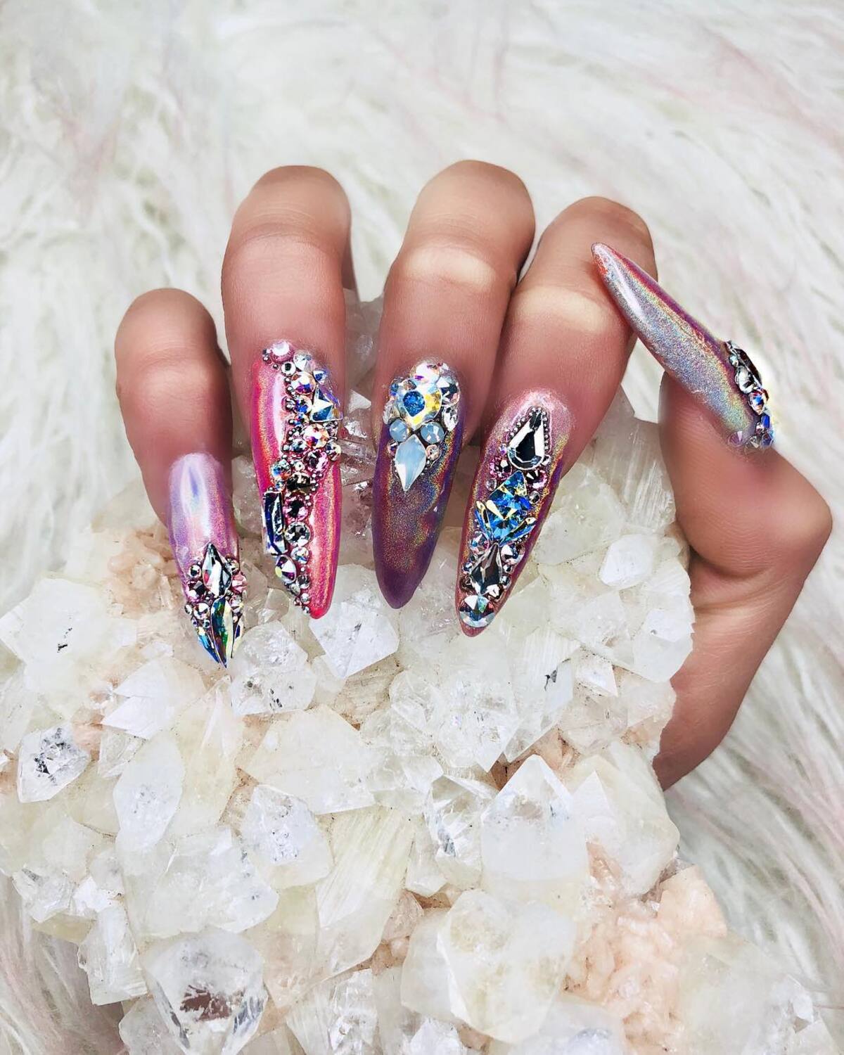 17. Holographic Fantasy with Jewel-Encrusted Accents