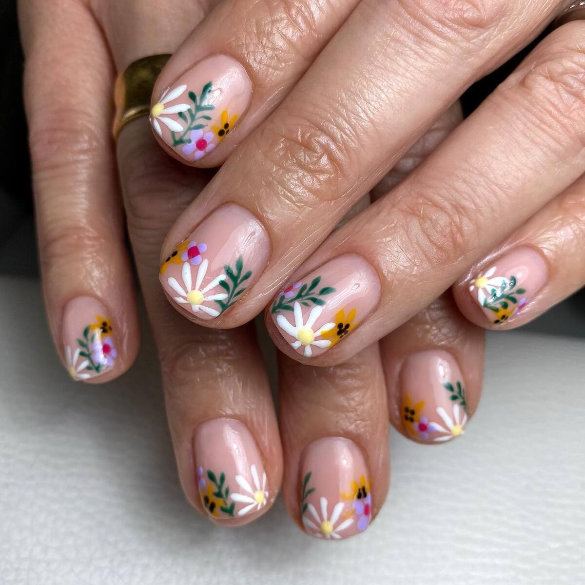 6. Garden-Inspired Bloom
