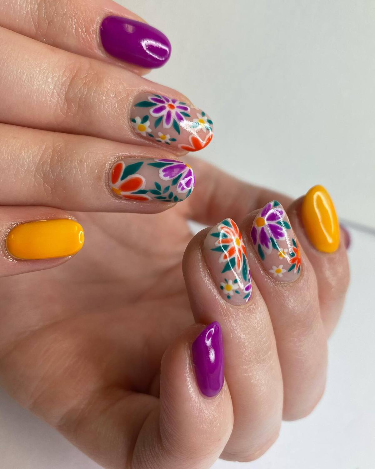 8. Vibrant Floral Fiesta