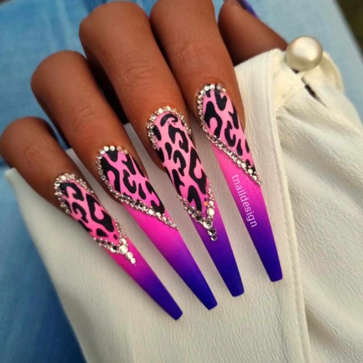 3. Wild Neon Leopard Print