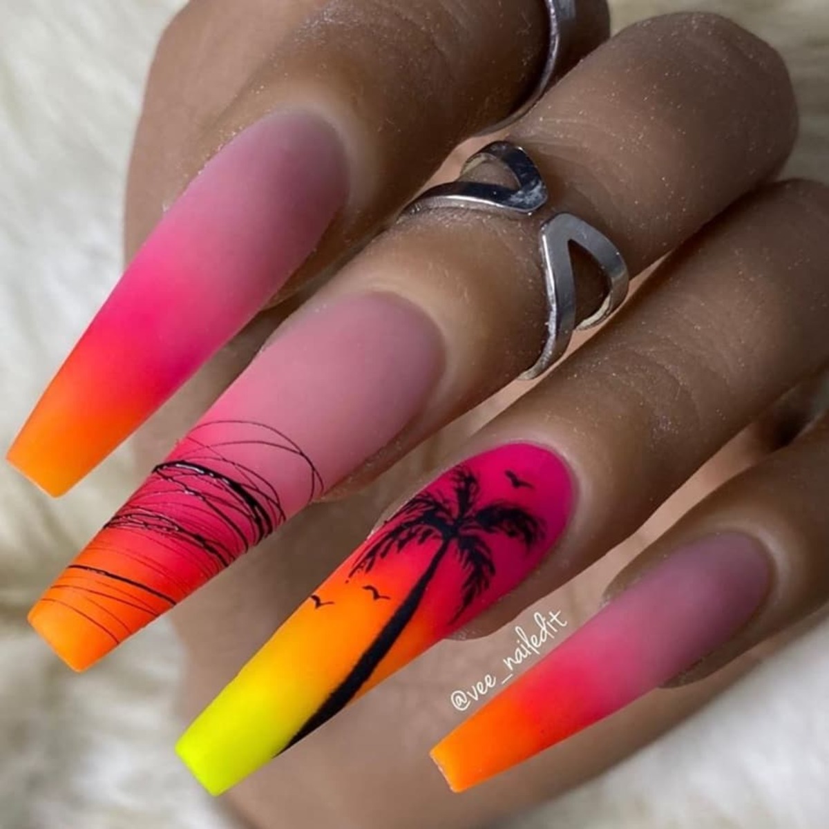 4. Sunset Palm Paradise