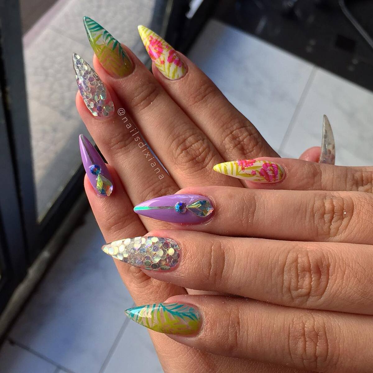 21. Iridescent Tropical Dream