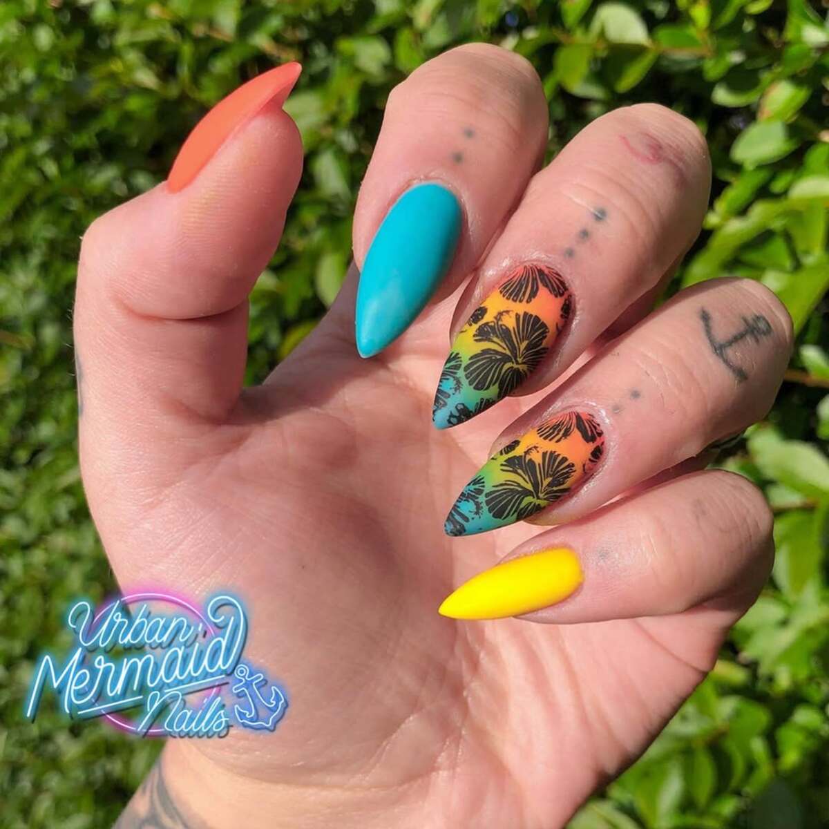 25. Bold Matte Tropical Hibiscus